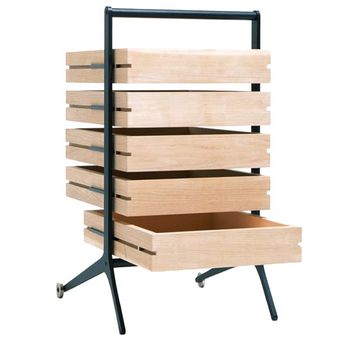 Mobile cart shelf medieval side cabinet waives wind