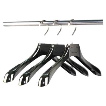 Metal color thickened plastic suit anti-slip hanger