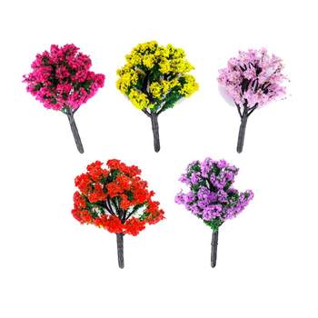 Diy building sand table model material making flower trees