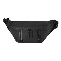 Skew Satchel Mens trend-одноплечный рюкзак  Black sports Casual choat Bag Tidal phone bag