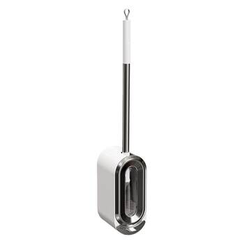 Toilet brush home no dead angle wall-mounted bathroom pit wash toilet brush cleaning brush set 2026 new style