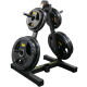 Household large hole small barbell rack