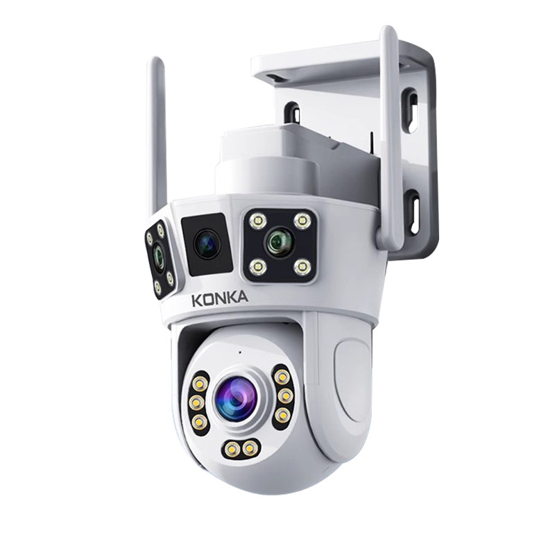 Konka outdoor 360-degree panoramic wireless camera home connected to mobile phone remote monitor 4G photography with voice
