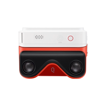 Cool look at the QooCam EGO 3D stereo camera motion digital VR camera 3D Lipping up vlog