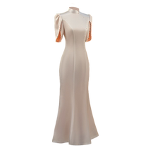 Chanson Xuan (white deer) New Chinese improved cheongsam dress with dress lady 2024 new engagement toast gown white