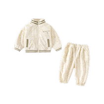 Boys suit spring 2024 new handsome baby long-sleeved coat childrens pants spring and autumn childrens two-piece set