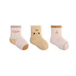 BETUS baby socks spring and autumn baby newborn toddler 0-3 months male and female children cartoon middle tube thickened cotton socks