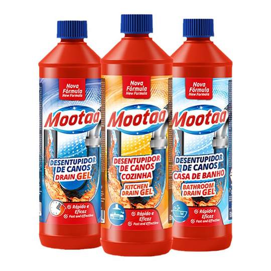 Mootaa 3-minute powerful dissolving pipe unblocker