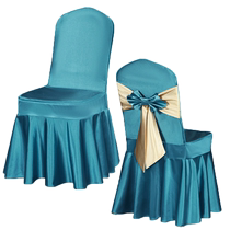 Hotel chair cover hotel banquet chair special wedding restaurant bow stool cover high-end custom chair cover