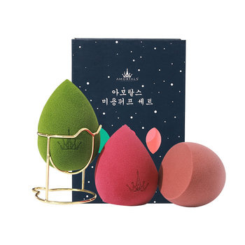 Ermutao Beauty Egg Super Soft Don't Eat Liquid Foundation Makeup Sponge Makeup Egg Puff Pupu Official Flagship Store Authentic