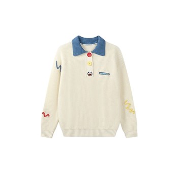 Bosie doraemon sweater polo collar sweater trendy Bosie doraemon sweater polo collar sweater trendy