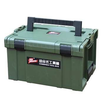 Thickened tool box junlang big storage combination four-wheel