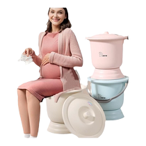 German pregnant womens spittoon and urinal for home bedroom with cover thickened tall bucket chamber pot urinal large for adult women