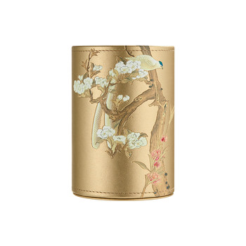 Three-foot carp national trend forbidden city cultural and creative stationery peach and plum garden pen holder office student desktop storage box chinese style graduation gift teacher's day souvenir flagship store