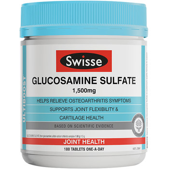 Australian Swisse Vitamin Glucosamine Glucosamine ສໍາລັບຄົນກາງແລະຜູ້ສູງອາຍຸອາຫານສຸຂະພາບສໍາລັບບັນຫາຮ່ວມກັນ 180 ແຄບຊູນ