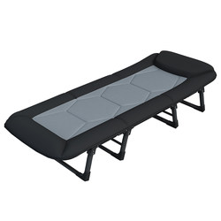 Ruishida Office Nap Folding Bed, Nap Essential for Home Use, Single Recliner, Simple Companion Bed, Portable Camping Bed