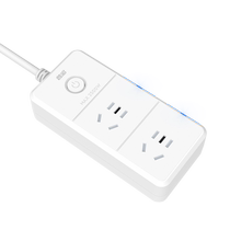 Electric vehicle charging protection socket automatically cuts off the power supply to prevent overcharging bottle extension cord socket intelligent timing plug-in strip