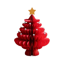 Christmas tree ornaments desktop decoration creative paper shopping mall window home holiday decoration mini ins style gift