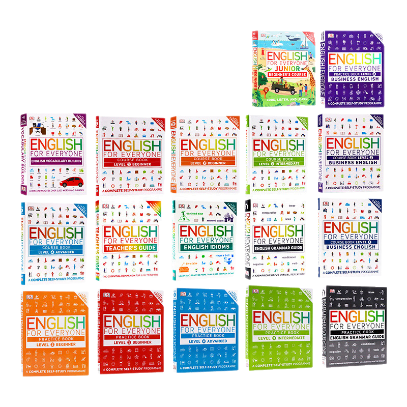 語学・辞書・学習参考書 ENGLISH FOR EVERYONE English for Everyone Box Set ― Intermediate and Advanced 3+4