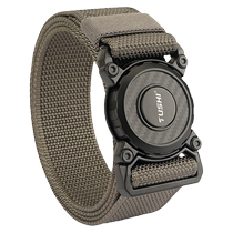 Quick release buckle tactical nylon inner belt tooling outdoor training equipment military training security girdle mens belt