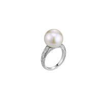 Bailan Edison Pearl Ring Womens 925 Silver 2023 New Niche Design Jewelry Index Finger Ring QL3037