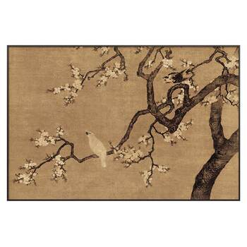 Qianxiang picture living room french medieval style decorative painting
