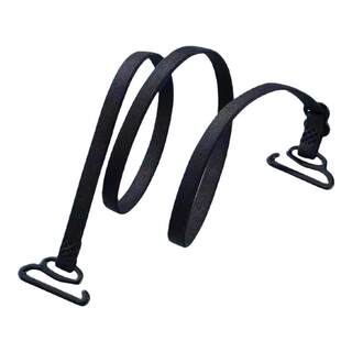 Underwear shoulder straps can be exposed in dress suspender back