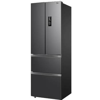 Midea 325 french style multi-door refrigerator air-cooled and frost-free