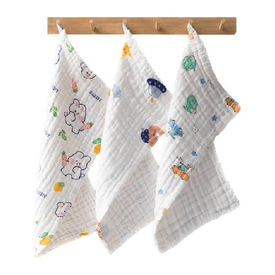 Sanli six-layer gauze children's towel is absorbent and breathable