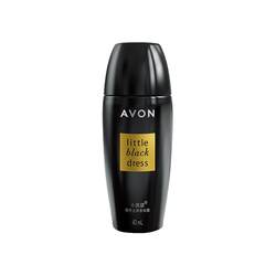 Avon anti-walking roller ball refreshing body lotion little black dress for men and women, light and refreshing underarm sweat smell, dry and fresh