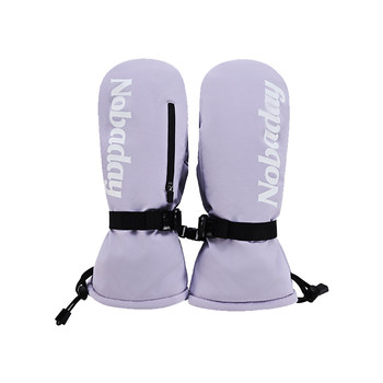 Nobaday ski gloves are windproof and waterproof