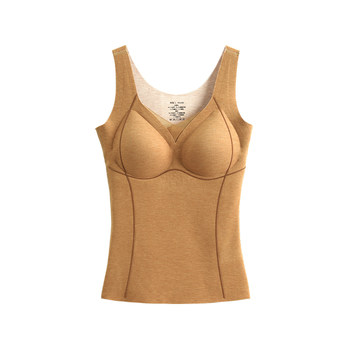 Fenten warm vest women's autumn and winter underwear with chest pad Fenten warm vest women's autumn and winter underwear with chest pad