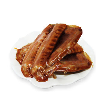 Hong Kong Jj Zunjie Sauce-Seasoned Duck Wings 180g*10 Packs Duck Meat Snacks with Pickled Chili Original Flavor Ready-To-Eat Snack