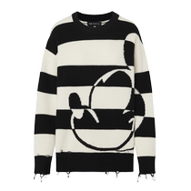 (Parent-child wear) MOCO2023 new autumn Mickey joint series striped sweater