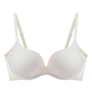 法式内衣女聚拢小胸防下垂上托软钢圈夏季薄款透气无痕光面文胸罩