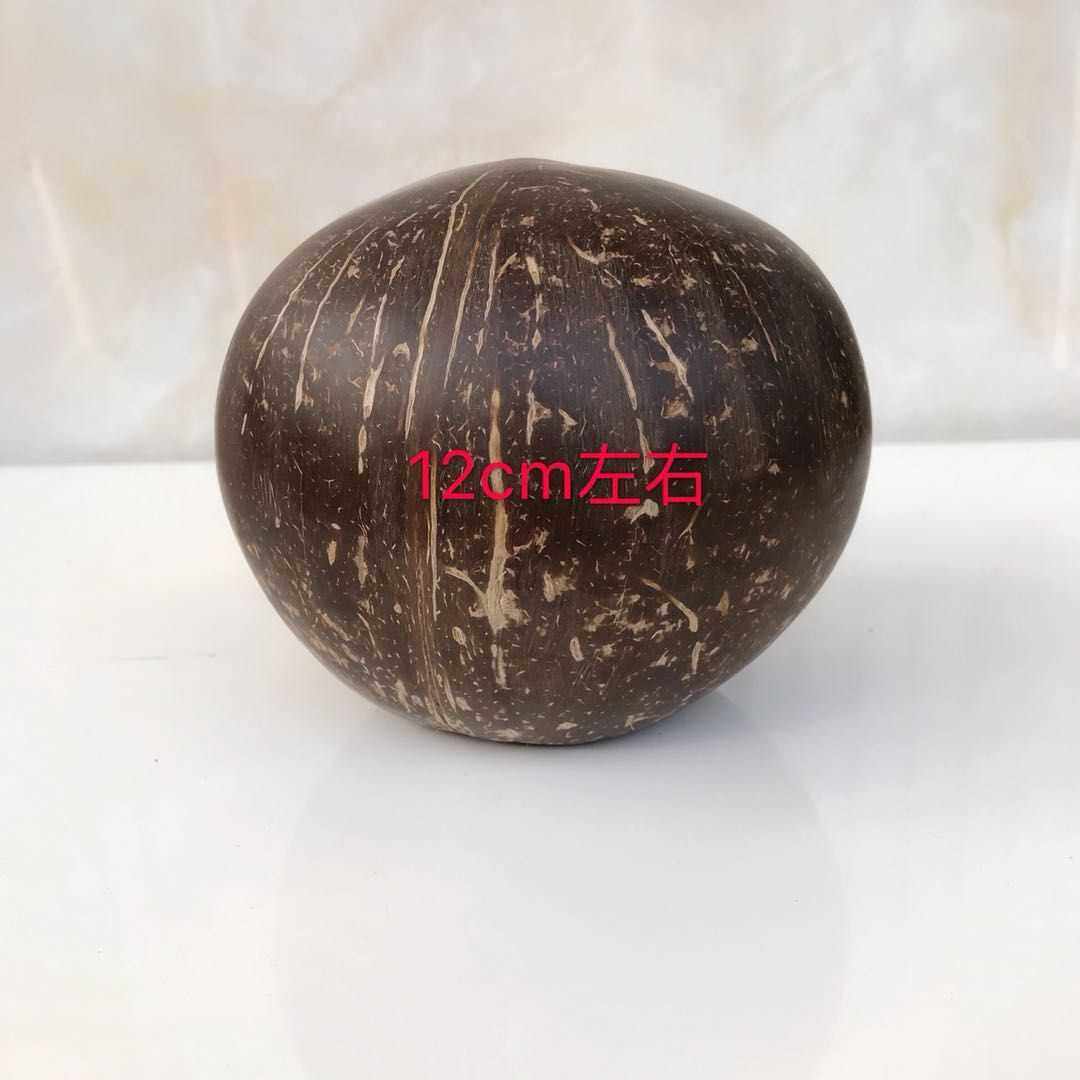 High-end natural coconut shell old coconut shell small opening smooth coconut shell nursery DIY multi-meat planter-plant-Taobao