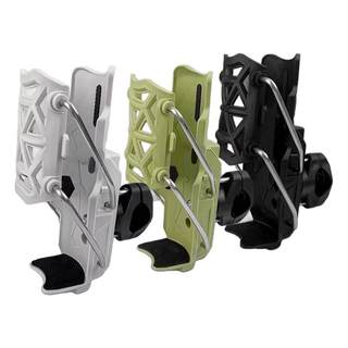 自适应摩托车护杠水杯架电动车踏板车通用水壶支架自行车十码