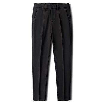 Playboy autumn and winter woolen suit pants men's thickened and velvet warm and versatile slim men's nine-point casual pants