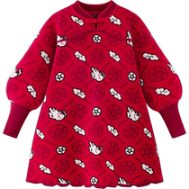 (Year of the Dragon New Year Dress) Mini Balabala Girls Autumn New Dress Baby Chinese Style Cheongsam Skirt