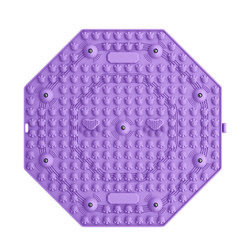 Liquid Silicone Ultra-Slow Jogging Acupressure Board Foot Massage Mat for Indoor Use, Unblocking Meridians, Burning Fat, Aiding Sleep, and Silent