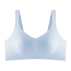 Butterfly Diary Seamless Bra for Women with Large Breasts, Push-Up Ultra-thin Comfortable Wire-Free Sports Commuting Bra