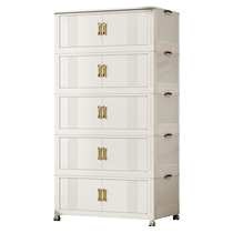 Storage Cabinet Lockers Free of folding Home cabinets Multi-level snacks Snack Cabinet Containing Shelf Shelve Containing boxes