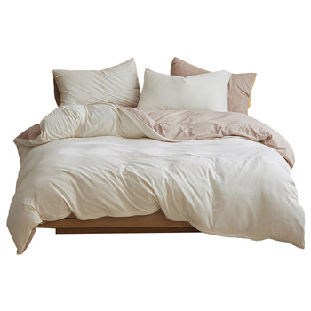 Muji category a tianzhu cotton knitted cotton four-piece set