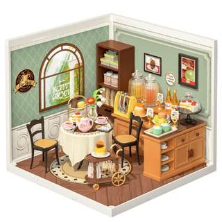 Ruolai super world afternoon tea assembled model