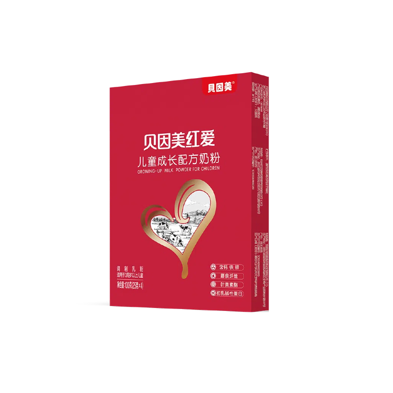 Beingmate Red Love 4-stage milk powder children's growth nutrition