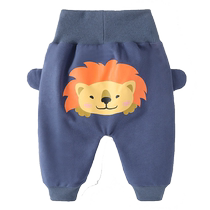 The Jing Kiri Baby Pants Autumn Winter Style Boy Pants Children High Waisted Pants Girl Pants Girl Fart Pants Big Pp Pants Baby