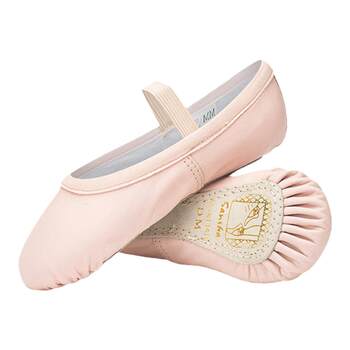 Sansha France Sansha Children's Ballet Soft Shoes Practice Shoes Cat Paw Shoes Single Suede Sole Pink