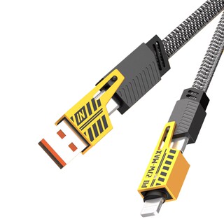 Four-in-one data cable super fast charging pd suitable for apple 16 huawei viop flash charging cable two for two ctoc long