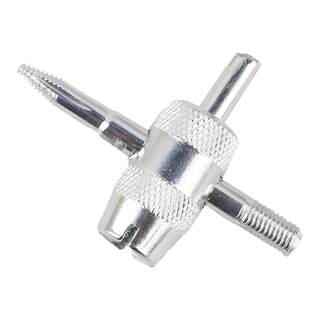 Multifunctional four-in-one door core bicycle deflation tool wrench valve key switch car tire electric vehicle