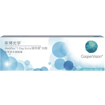 Cooper Optical Transparent Contact Myopia Glasses Okovision Daily Disposable 1 Box of 30 Tablets Cooper Official Website Oxygen Permeable